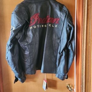 Indian Leather Jacket XXL New with Tags